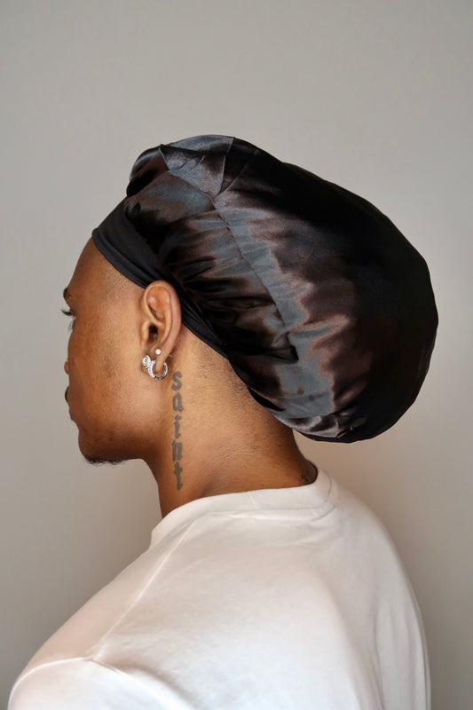 Bonnet en satin